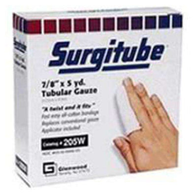Bandage Surgitube 1"x50yd Gauze Cotton White LF Non-Sterile Each - Surgical Supplies NY